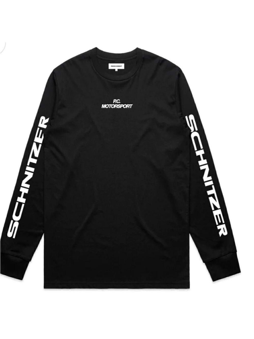 2342 New PC Motorsport SCHNITZER L/S SHIRT BLACK Size Large